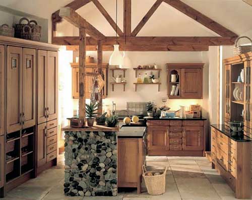 Luxury furniture Oiled Oak Kitchen